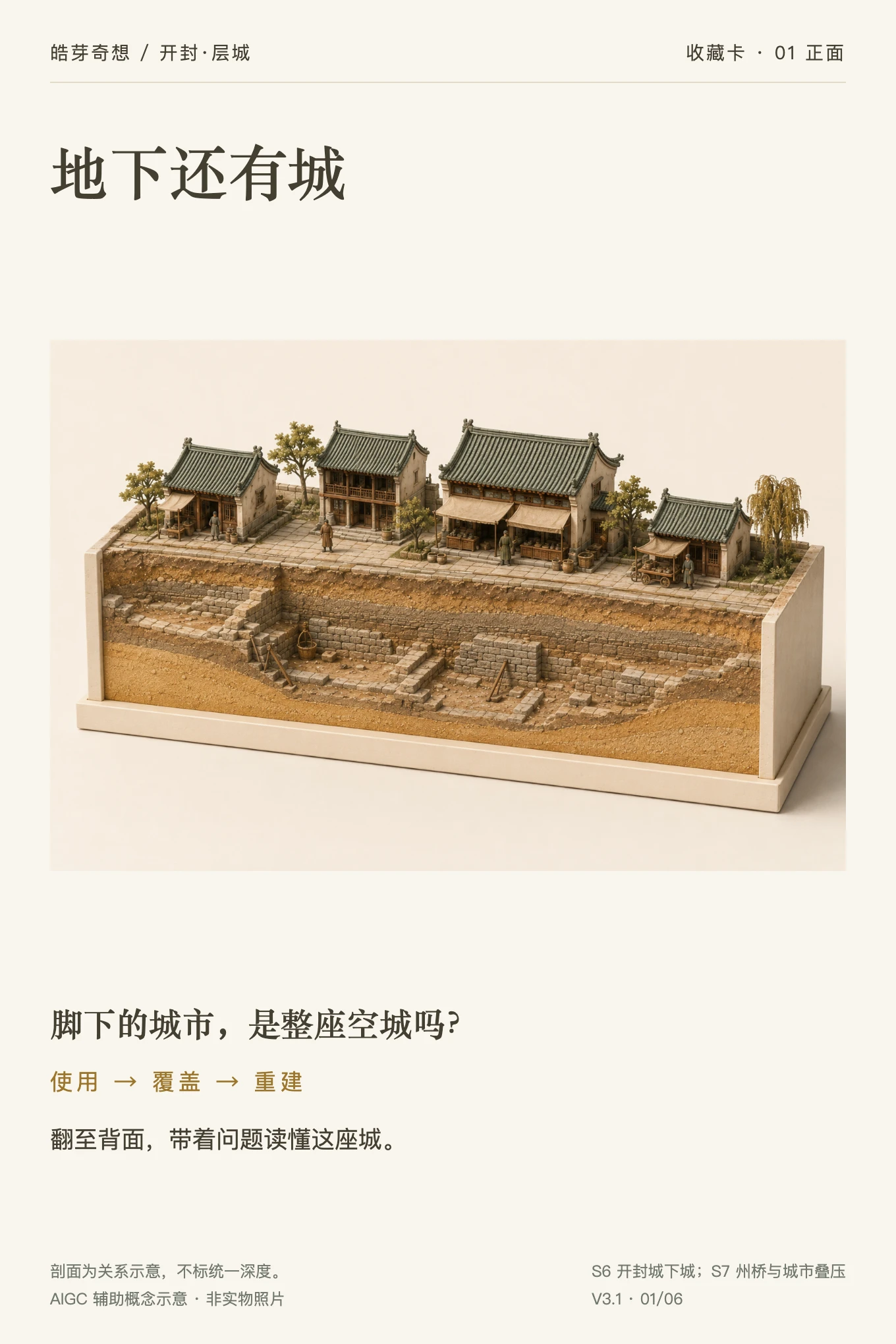 地下还有城 · 主题正面