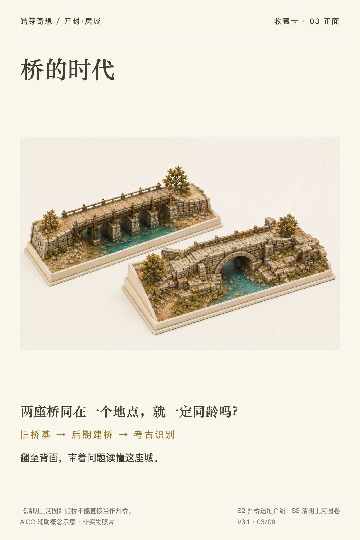 桥的时代 · 主题正面