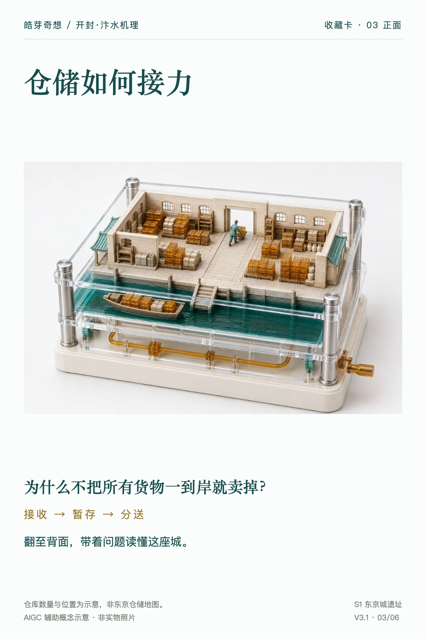 仓储如何接力 · 主题正面